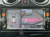 アラウンドビューモニターで全周囲が見えるのでバックや駐車が苦手な方も安心です。