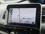 [日産純正ナビ]遠くへのお出かけする際の心強い味方です!細かい所までの詳細地図が出たり、目的地の登録件数が多く便利で快適です。