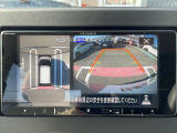 アラウンドビューモニターで全周囲が見えるのでバックや駐車が苦手な方も安心です。