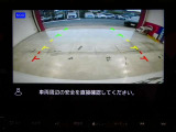ギアを『R』に入れた後、カメラボタンを2回押すと、ナビ画面に後方の映像を映してくれるので、駐車がし易くなります。