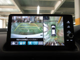マルチビューカメラシステム。前後左右にカメラがついているのでとっても安心ですね。