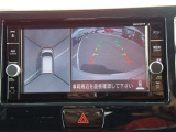 上からの視点で狭い駐車場への駐車などに役立つアラウンドビューモニターです♪