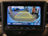 バックカメラももちろんついておりますので駐車時も後方が確認できて安心ですね!
