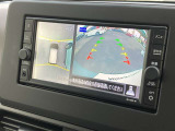 空から車を見たような「アラウンドビューモニター」!車の周りが一目で確認できるので、小さなお子様や障害物があっても安心して乗ることができます♪