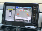 【アラウンドビューモニター】はまるで上から見ているような視点で周囲を確認できます!駐車が苦手な方でも安心して駐車できますね♪