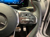 ☆ステアリングシフトが装備されております。ステアリングから手を離さずにシフトチェンジができます。マニュアルモードをご選択頂くことにより、よりアグレッシブな走行が可能となります!