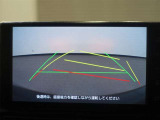 バックモニターで、後方を確認しながら安心して駐車することができます。運転初心者も熟練者も必須の機能ですよ!