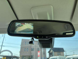 バックミラーにバックカメラがうつります