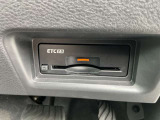 ETCがあればスムーズに料金所を通過できます。ビルトインタイプですっきりとおさまっております。
