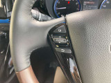 ステアリングスイッチでオーディオの選曲や音量調整も可能です!