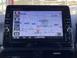 日産純正ナビMM321D-L装着。ナビがあれば知らない土地での運転も安心ですね♪