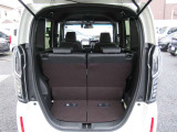 広い開口部のラゲッジスペースは、荷物の積み込みも楽々です!