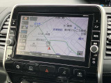 日産純正ナビゲーション搭載です!操作性に優れ直感・感覚的に使用していただけます♪