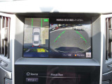 アラウンドビューモニター付です。上から丸見え、車庫入れも安心!