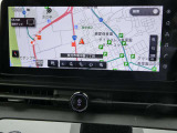 12.3インチの大きなモニターのメモリーナビゲーションではじめての道や知らない道も快適にドライブ!