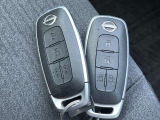 ドアの開閉やエンジン始動も楽々インテリジェントキーです