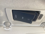 スマートインETCは運転席の天井、バイザーの裏にスッキリと格納されています!外から見えない防犯性と、カードの出し入れがしやすい利便性を兼ね備えており、使いやすいと好評です!