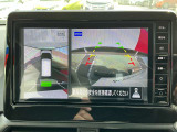上から車を見下ろしたような画面が駐車をサポート、運転が苦手な方でも安心してお使い頂けます!!
