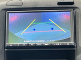 バックカメラ付き、ナビゲーションの画面に映りますので駐車時に便利です