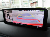 360&deg;ビューモニターを搭載しています。コーナーセンサーと合せてお使いいただくことで、安全、安心にお車の取り回しを行っていただけます。