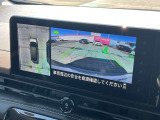 空から車を見たような「アラウンドビューモニター」!車の周りが一目で確認できるので、小さなお子様や障害物があっても安心して乗ることができます♪
