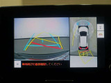 パノラミックビューモニター付きで、車両の周囲を確認することができるので安心できますね♪