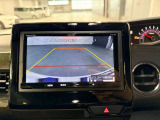 バックカメラが装備されているので駐車時も安心☆
