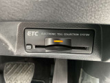 ETCがあればスムーズに料金所を通過できます。ビルトインタイプですっきりとおさまっております。