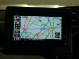 ナビゲーションももちろん装備。多彩な機能で快適ドライブをアシスト。オーディオ機能も充実していますね。