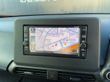 オリジナルメモリーナビです。ナビ画面も大きく、とても見やすいナビ画面になっております♪