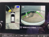 アラウンドビューモニター 駐車場での車庫入れや狭い道路での走行にカメラで確認が出来るので安心です。