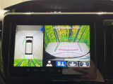 【全方位モニター用カメラ】専用のカメラにより、上から見下ろしたような視点で360度クルマの周囲を確認することができます☆死角部分も確認しやすく、狭い場所での切り返しや駐車もスムーズに行えます。