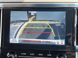 【バックモニター】バックカメラが装着されています。車庫入れが苦手な方もこれがあれば安心ですね