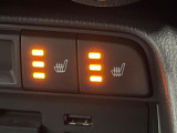●フロントシートヒーティング:運転席・助手席共に三段階で調節が可能なシートヒーターを装備しております。季節を問わず快適にご使用いただけます。