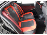 赤&times;黒クロスレザーシートカバー装着車!お好みはいかがですか?当社では、お好みの色で新品本革シートを作成することもできます!!