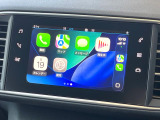 ●Apple Car Play:スマホとの有線接続で、ナビ・オーディオ再生などスマホのアプリ機能が画面でも使える便利機能です!