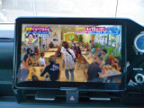 疲れを感じたら、、車を止めてテレビを見ながら休憩してはいかがでしょう
