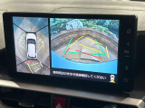 【パノラミックビューモニター】専用のカメラにより、上から見下ろしたような視点で360度クルマの周囲を確認することができます☆死角部分も確認しやすく、狭い場所での切り返しや駐車もスムーズに行えます。