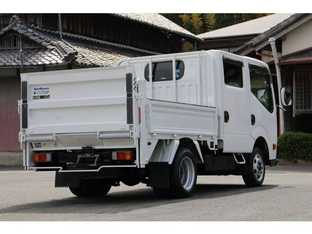 日産アトラス　2015年　ダブルキャブ 1t パワーゲート付き　約24万km 日産 アトラス Wキャブ 1.1t パワーゲート(PG)全低床 の中古車詳細