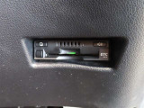 ETC車載器付きです。高速道路の料金所もスムーズに通過できます。