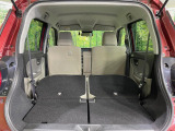 後席を格納すると、これだけの広さが!シーンに合わせたシートアレンジで、大きな荷物も積むことが出来ます♪