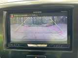 【バックカメラ】駐車時に後方がリアルタイム映像で確認できます。大型商業施設や立体駐車場での駐車時や、夜間のバック時に大活躍!運転スキルに関わらず、今や必須となった装備のひとつです!