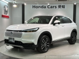 全国納車可 第三者機関証明書付 H SENSING 新車保証 試乗車 ワンオ-ナ- ナビLXM-242ZFNi TV Rカメラ BTオ-ディオ ETC LEDライト装備のヴェゼル e:HEV Z入庫!