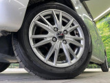 【14インチアルミホイール】外観にマッチしたアルミホイールを装着しております。各種アルミホイールや、スタッドレスタイヤも取扱いしております。是非ご相談ください♪