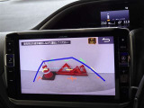 バックガイドモニターを装備しています、車庫入れもラクラクです。