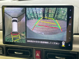 【パノラマモニター】専用のカメラにより、上から見下ろしたような視点で360度クルマの周囲を確認することができます☆死角部分も確認しやすく、狭い場所での切り返しや駐車もスムーズに行えます。