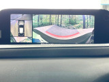 【360&deg;ビューモニター】専用のカメラにより、上から見下ろしたような視点で360度クルマの周囲を確認することができます☆死角部分も確認しやすく、狭い場所での切り返しや駐車もスムーズに行えます。