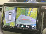 【全方位モニター用カメラ】専用のカメラにより、上から見下ろしたような視点で360度クルマの周囲を確認することができます☆死角部分も確認しやすく、狭い場所での切り返しや駐車もスムーズに行えます。