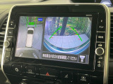 【アラウンドビューモニター】専用のカメラにより、上から見下ろしたような視点で360度クルマの周囲を確認することができます☆死角部分も確認しやすく、狭い場所での切り返しや駐車もスムーズに行えます。