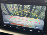 【バックカメラ】駐車時に後方がリアルタイム映像で確認できます。大型商業施設や立体駐車場での駐車時や、夜間のバック時に大活躍!運転スキルに関わらず、今や必須となった装備のひとつです!